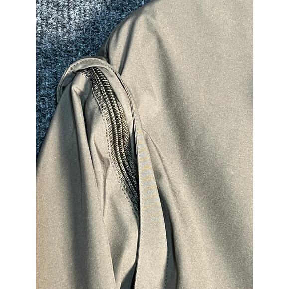 Walter Hagen Windbreaker 3 Way Convertible Jacket Vest Polyester Taupe‎ Mens L - Picture 5 of 14